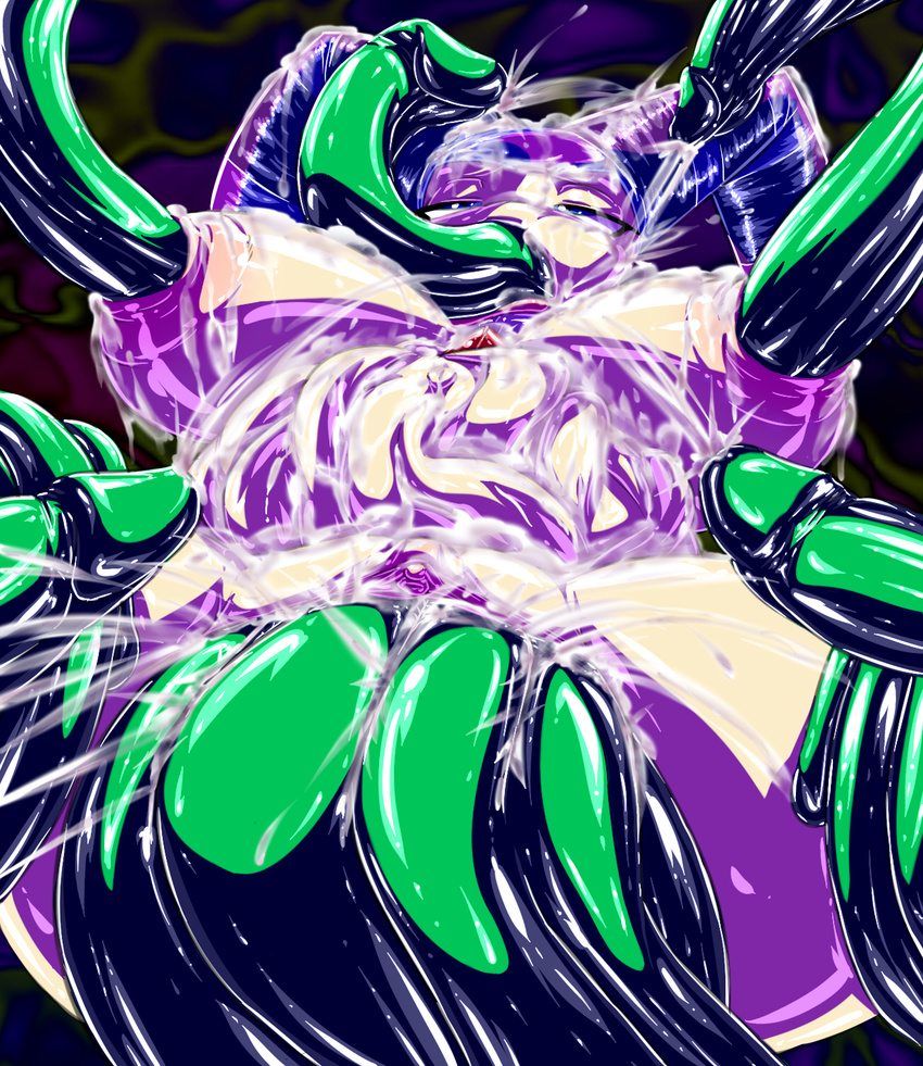 abstract_background ahegao all_the_way_through big_breasts breasts cum cum_outside fellatio female fucked_silly gblastman hi_res multiple_insertions nights nights_into_dreams nipple_penetration nipples nude oral oral_sex orgasm sega sex tentacles titfuck vaginal video_games