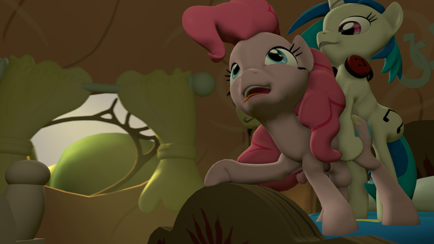 3d anal anal_penetration animal_genitalia balls bed blue_eyes blue_hair butt cgi crossgender curtains cutie_mark duo earth_pony equine friendship_is_magic fur hair headphones horn horse horsecock male mammal mr.tektite multi-colored_hair my_little_pony open_mouth penetration penis pillow pink_fur pink_hair pinkie_pie_(mlp) pony purple_eyes sex source_filmmaker tongue tongue_out two_tone_hair unicorn vinyl_scratch_(mlp) white_fur window