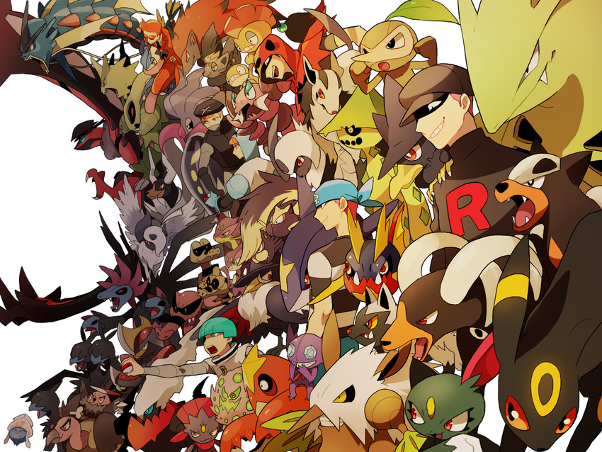 absol bisharp cacturne carvanha crawdaunt darkrai deino drapion greninja honchkrow houndoom houndour hydreigon inkay krokorok krookodile li_sakura liepard malamar mandibuzz mega_absol mega_gyarados mega_houndoom mega_pokemon mega_tyranitar mightyena murkrow npc_trainer nuzleaf pawniard pokemon pokemon_(game) pokemon_bw pokemon_bw2 pokemon_dppt pokemon_hgss pokemon_rse pokemon_xy poochyena purrloin sableye sandile scrafty scraggy sharpedo shiftry skuntank sneasel spiritomb stunky team_aqua team_aqua_grunt team_flare team_flare_grunt team_galactic team_galactic_grunt team_magma team_magma_grunt team_plasma team_plasma_grunt team_rocket team_rocket_grunt tyranitar umbreon vullaby weavile white_background yveltal zoroark zorua zweilous