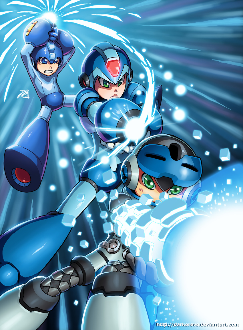 amazing darkereve machine male mechanical mega_man_(character) mega_man_(series) mega_man_x mighty_no._9 robot