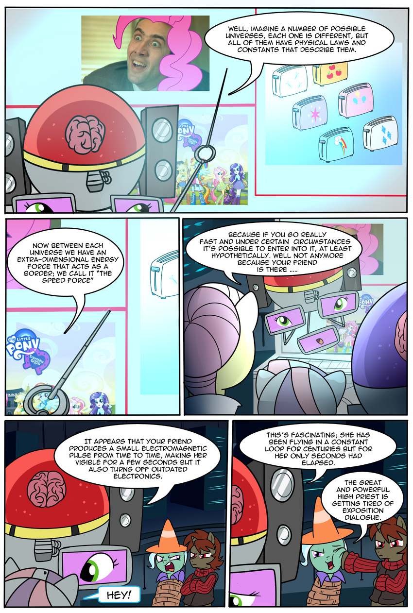 comic english_text equine fallout_equestria fluttershy_(mlp) friendship_is_magic group machine madmax mammal mechanical my_little_pony rarity_(mlp) robot safe sweetie_bot text