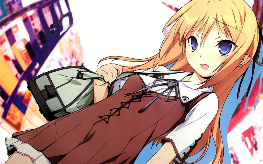 blonde_hair blue_eyes kikuchi_seiji konoe_subaru mayo_chiki!