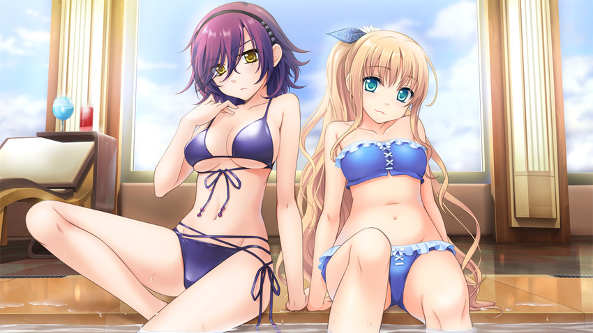 astraythem bikini game_cg ginta nagi_kuurin sakurazuka_natsuki swimsuit