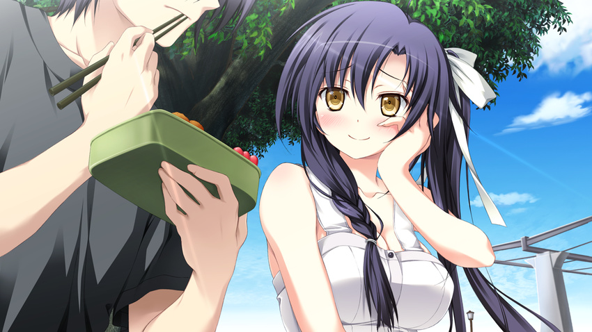 blush game_cg mizuki_runa purple_software shiawase_kazokubu yuuki_makoto