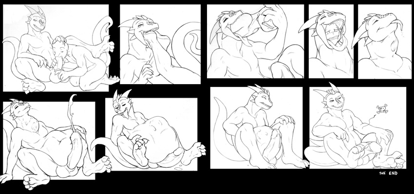 anthro balls barefoot belly big_penis bulge claws comic cum cumshot death digestion dragon dripping duo erection eyes_closed fellatio gay gulp half-closed_eyes hindpaw horn imprint kneeling lizard male matt_burt nude one_eye_closed open_mouth oral oral_sex orgasm paws penis reptile scalie sex sitting soles stomach struggling swallowing talash teeth toe_claws tongue tongue_out vore