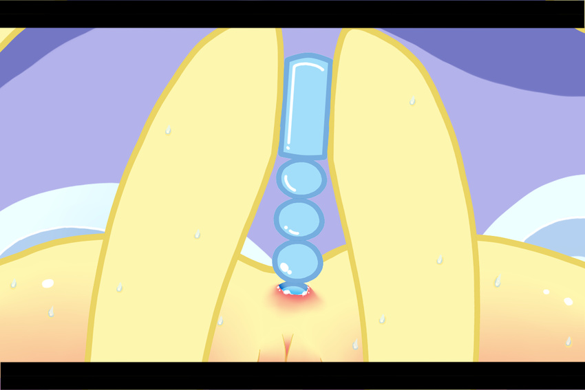 anal anal_insertion anal_penetration female fluttershy_(mlp) friendship_is_magic insertion masturbation my_little_pony penetration pussy solo zat