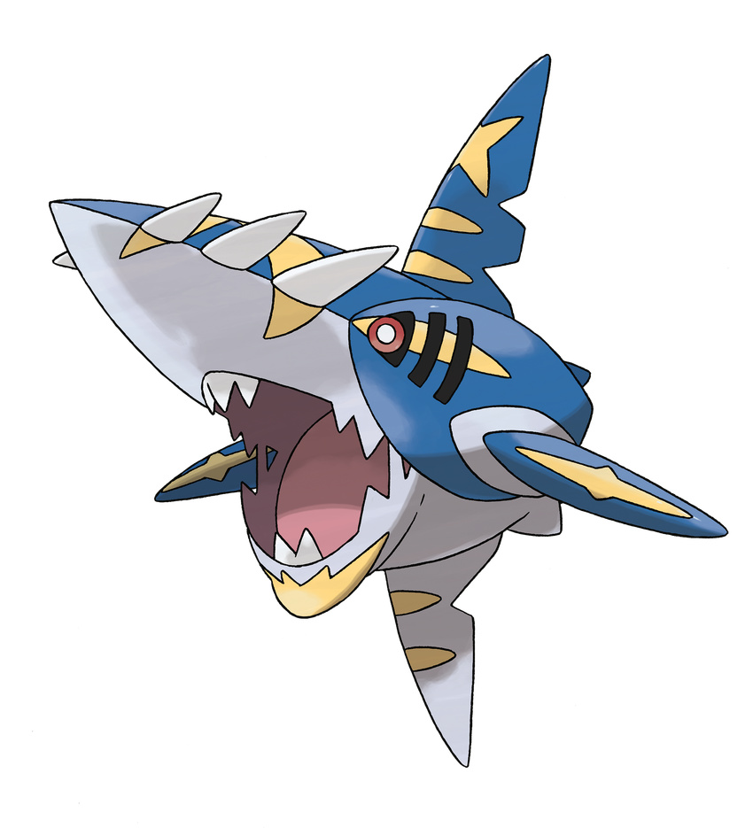 highres mega_pokemon mega_sharpedo no_humans official_art pokemon pokemon_(game) pokemon_oras sharpedo sugimori_ken