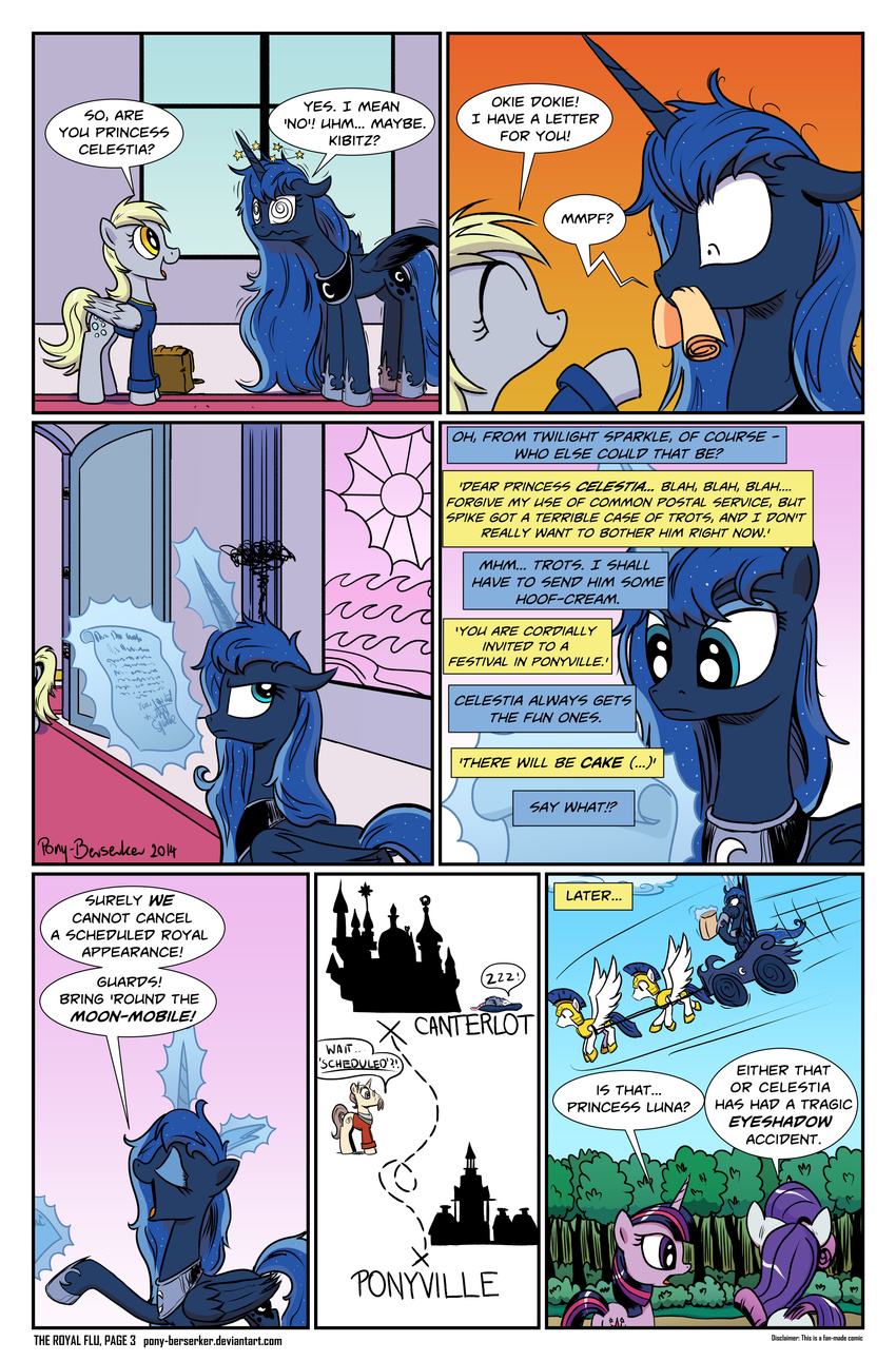 2014 comic derpy_hooves_(mlp) dialog earth_pony english_text equine female feral friendship_is_magic horn horse male mammal my_little_pony pegasus pony pony-berserker princess_luna_(mlp) rarity_(mlp) royal_guard_(mlp) text twilight_sparkle_(mlp) unicorn winged_unicorn wings