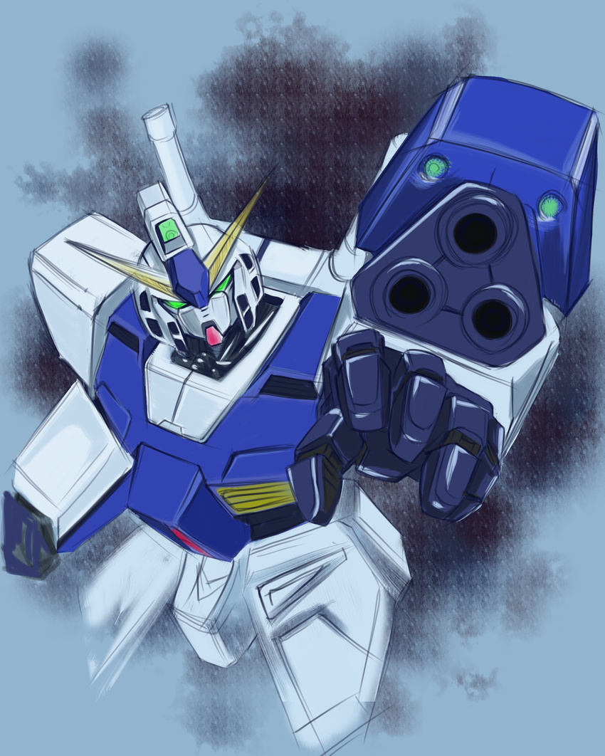 aiming_at_viewer gundam gundam_0080 gundam_alex highres mecha shooot