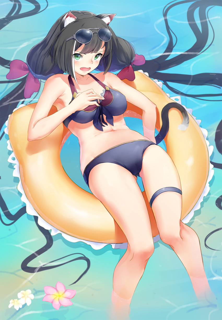 animal_ears bikini kyaru princess_connect!_re:dive swimsuits tagme tail