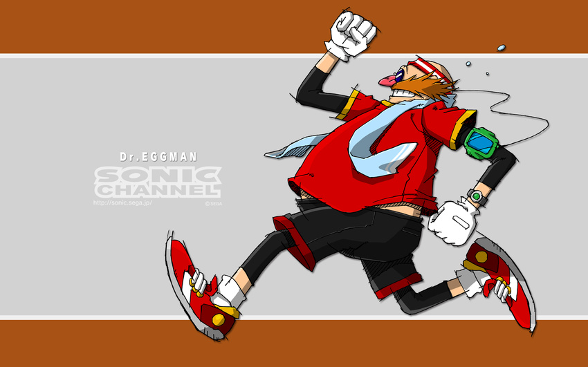 dr._eggman highres male_focus official_art running solo sonic_channel sonic_the_hedgehog