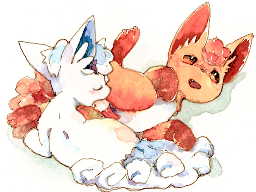 3_toes alolan_vulpix ambiguous_gender ball_lick begging begging_pose blush brown_nose countershading cute_fangs duo ears_up erection eyes_closed feral feral_on_feral fluffy fluffy_ears fluffy_tail fur half-closed_eyes licking looking_pleasured male male/ambiguous markings multi_tail nintendo open_mouth oral penis pok&eacute;mon pok&eacute;mon_(species) red_eyes red_fur red_paws red_penis regional_variant sex simple_background snout socks_(marking) spread_legs spreading toes tongue tongue_out trem_trrn video_games vulpix white_background white_countershading white_fur