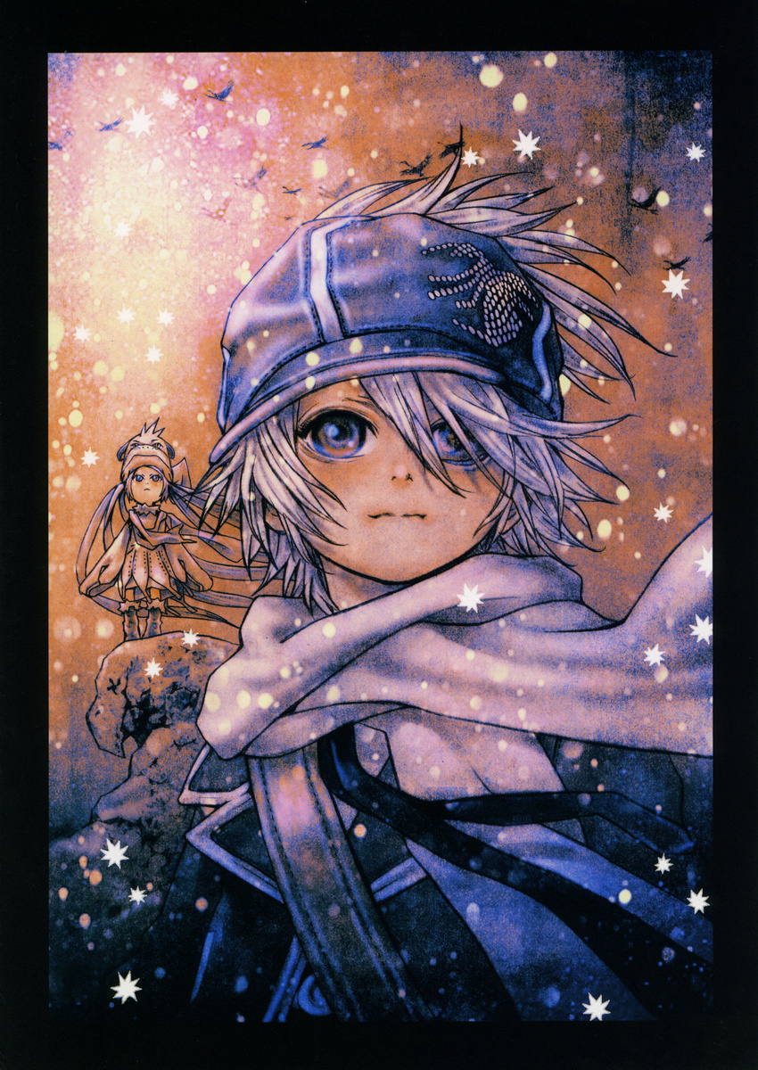 1boy absurdres child highres lag_seeing scan tegami_bachi white_hair