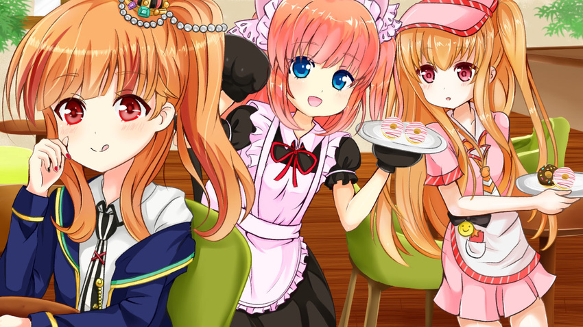 amari_akari girlfriend_(kari) multiple_girls shakurea_gou yuuki_nae