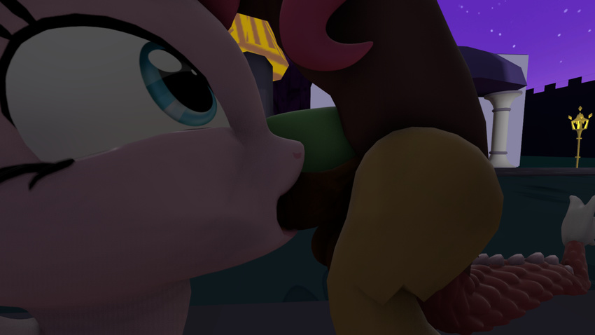 2015 3d balls discord_(mlp) duo earth_pony equine erection fellatio female feral friendship_is_magic horse luckywhispersjellyfish male mammal my_little_pony oral penis pinkie_pie_(mlp) pony sex