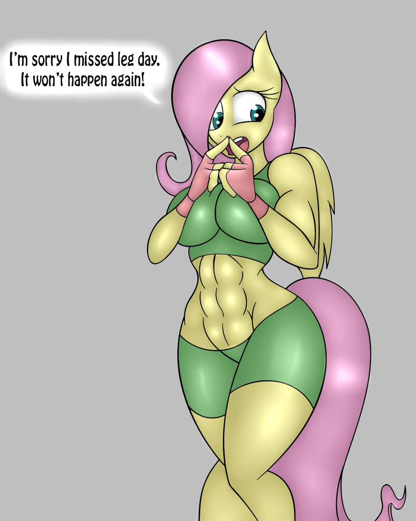 abs anthro big_breasts breasts digital_media_(artwork) english_text equine female fluttershy_(mlp) friendship_is_magic hyperstorm_h jrvanesbroek mammal muscles muscular_female my_little_pony pegasus solo text wings