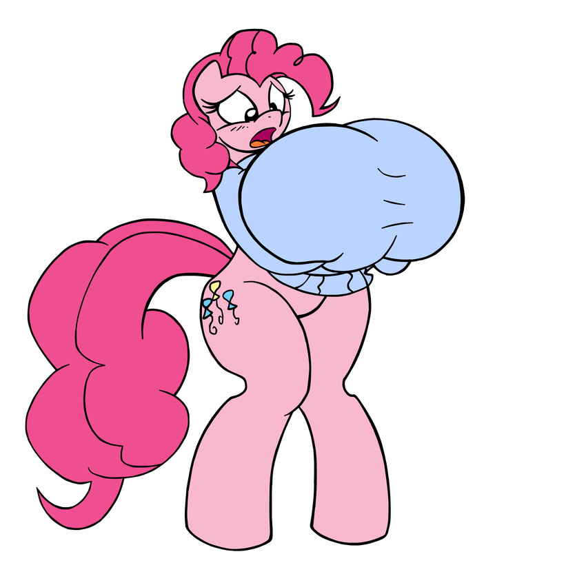 anthro badgerben big_breasts bottomless breasts earth_pony equine female friendship_is_magic horse huge_breasts hyper hyper_breasts mammal my_little_pony pinkie_pie_(mlp) pony solo
