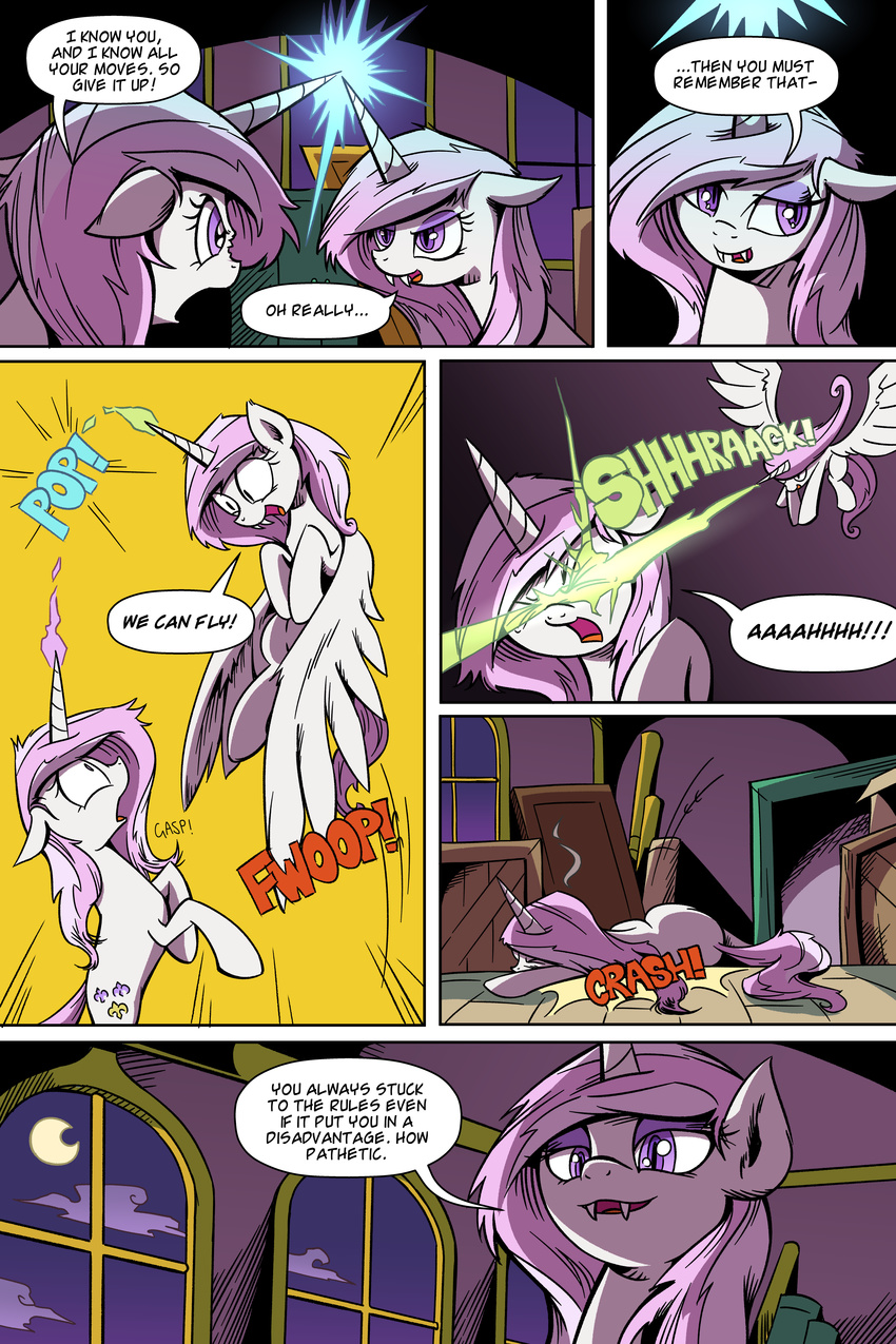 2014 changeling comic dialogue english_text equine female feral fleur_de_lis_(mlp) friendship_is_magic horn horse lovelyneckbeard male mammal my_little_pony pegasus pony text unicorn winged_unicorn wings