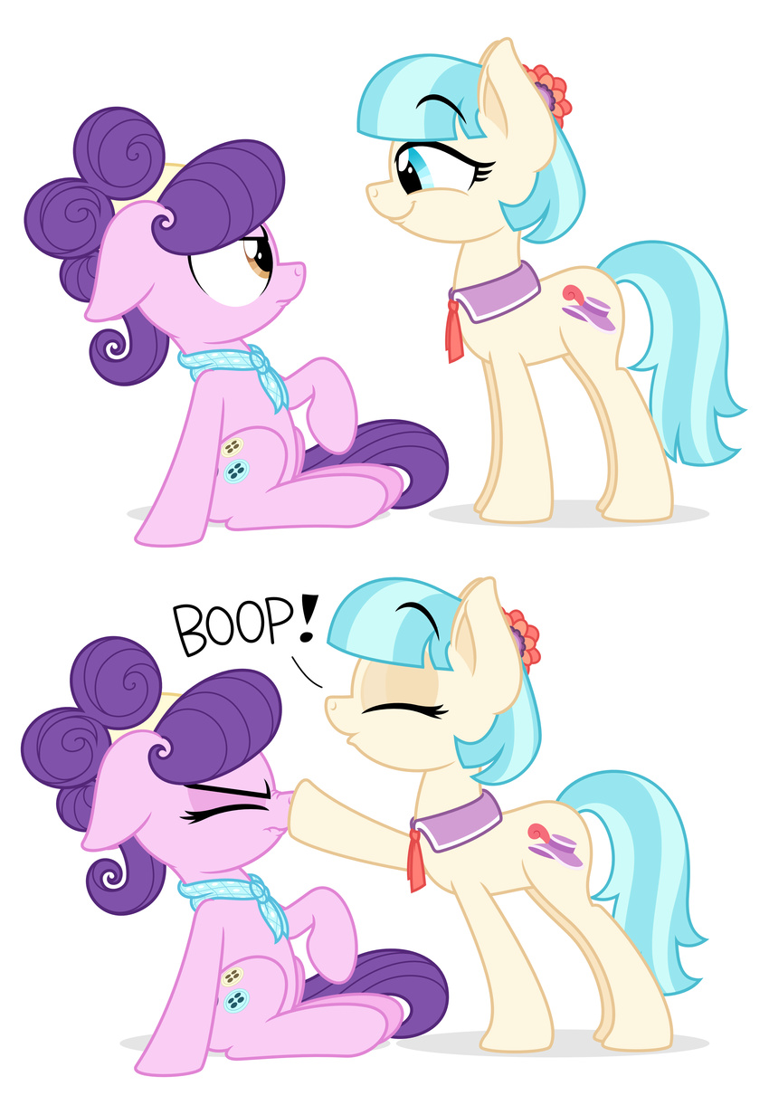 2014 absurd_res alpha_channel boop coco_pommel_(mlp) cute cutie_mark earth_pony english_text equine female feral friendship_is_magic hi_res horse mammal my_little_pony pony suri_polomare_(mlp) text zutheskunk