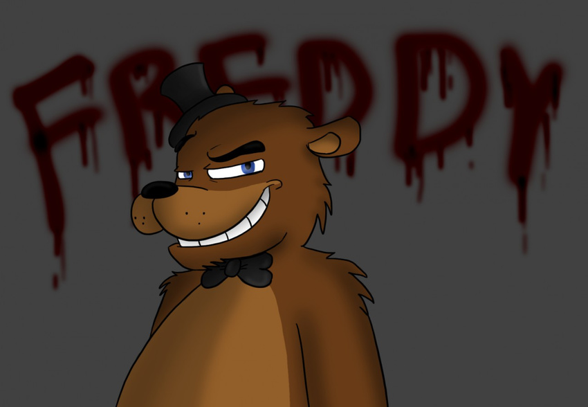 bear five_nights_at_freddy's freddy_(fnaf) male mammal wolfscar2810