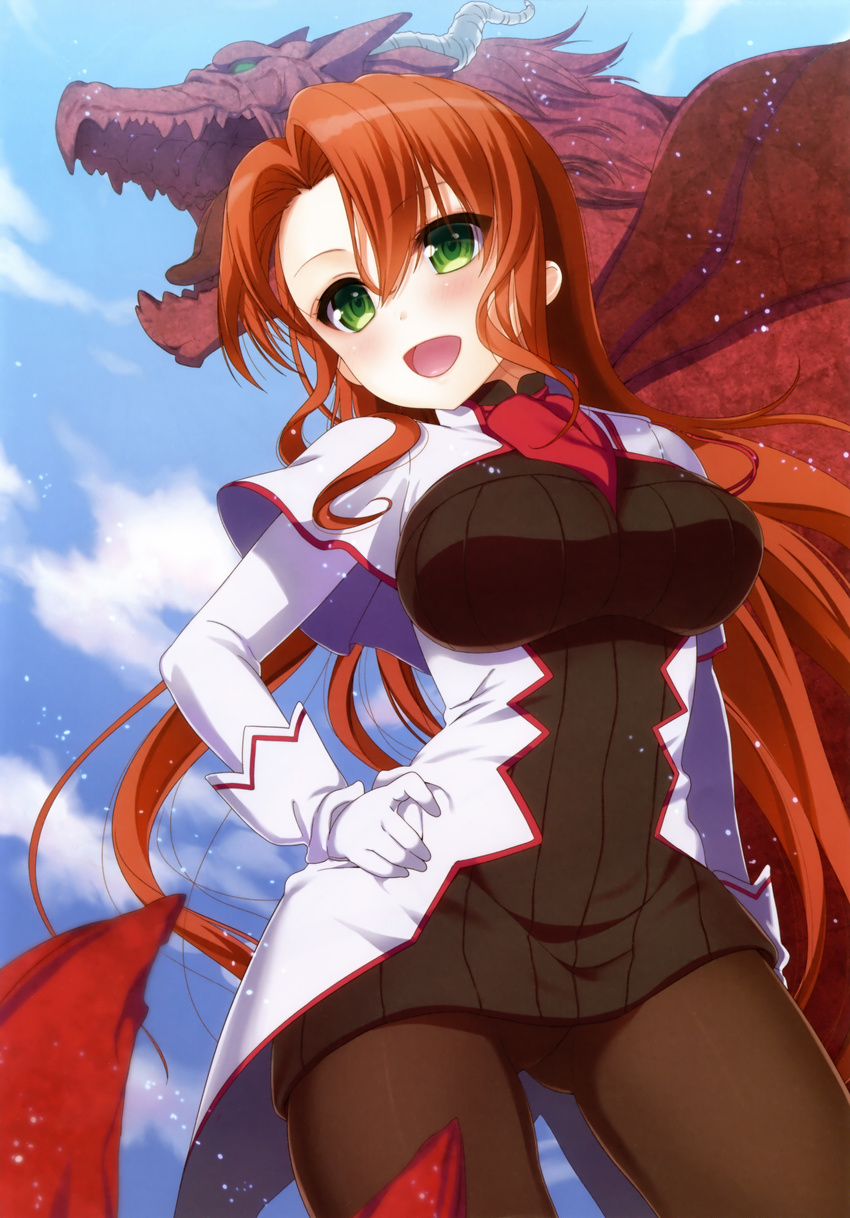 1girl absurdres highres huge_filesize nanase_meruchi open_mouth rebecca_randall seikoku_no_dragonar