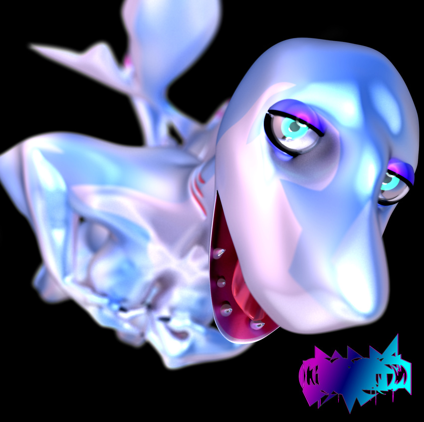 3d anthro blender breasts cgi cycles female fish invalid_tag luki13lol marine pinup pose shark