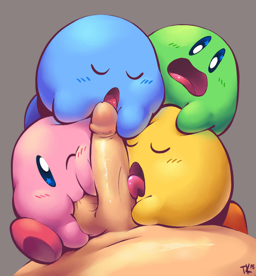 2015 5boys blush eyes_closed faceless_male fellatio first_person_view gangbang group group_sex human kirby kirby_(series) licking male male_pov mammal multiple_boys multiple_oral nintendo nude open_mouth oral penis pov sex signature simple_background sitting size_difference sucking_testicles testicles tongue tongue_out torrentialkake triple_fellatio uncensored video_games wink yaoi