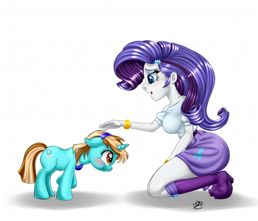 2015 blush cute equine fan_character female feral friendship_is_magic horn human humanized mammal my_little_pony pia-sama rarity_(mlp) unicorn