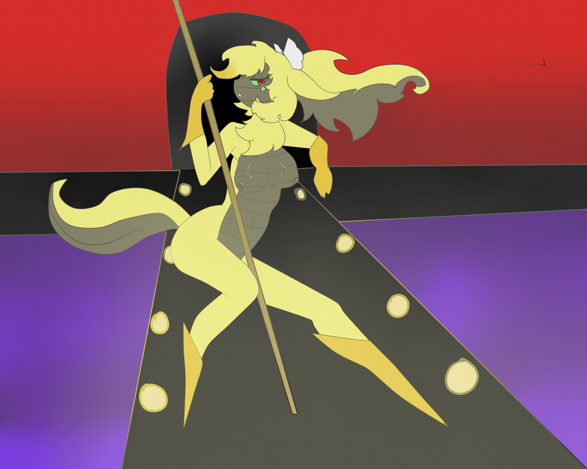 arceus dancing female legendary_pok&eacute;mon nintendo open_mouth pok&eacute;mon pokeality_love pole pole_dancing red_eyes solo video_games