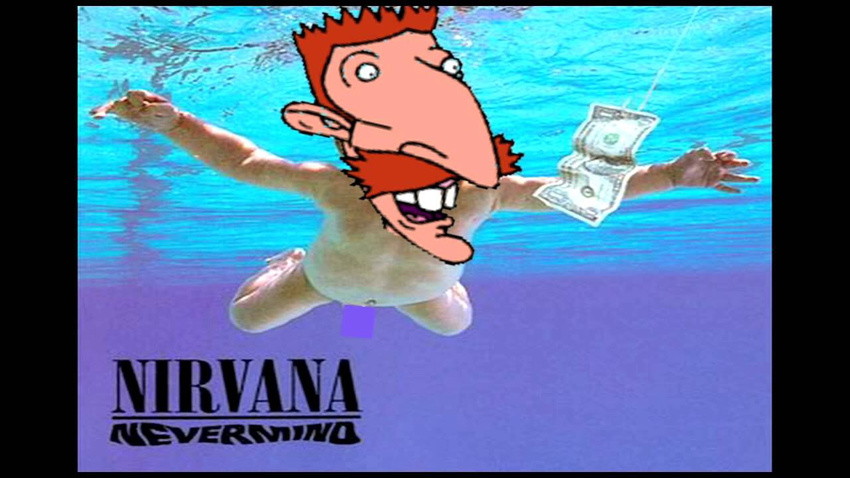 censored edit money nigel_thornberry nirvana underwater water