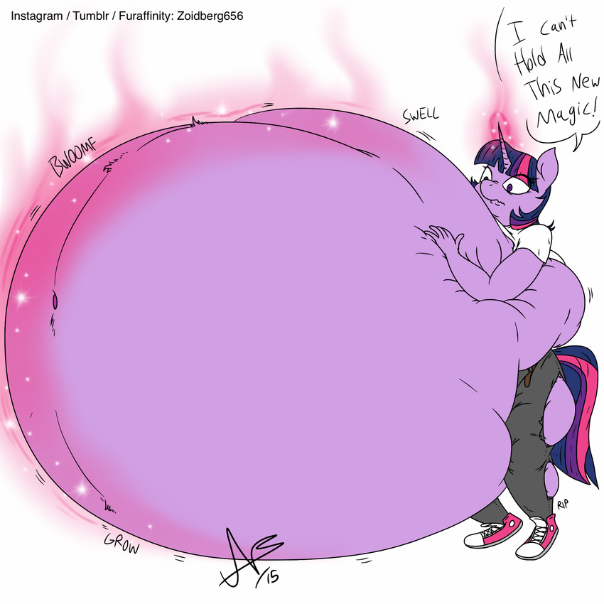 belly big_belly equine friendship_is_magic hand_on_belly mammal my_little_pony twilight_sparkle_(mlp)