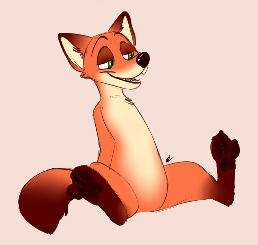 anthro canine character_from_animated_feature_film fox male mammal melissar1 nick_wilde zootopia