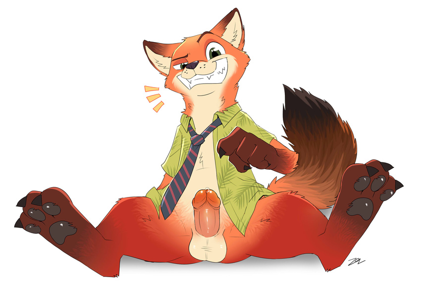 2015 blue_eyes character_from_animated_feature_film disney male nick_wilde sollyz solo zootopia