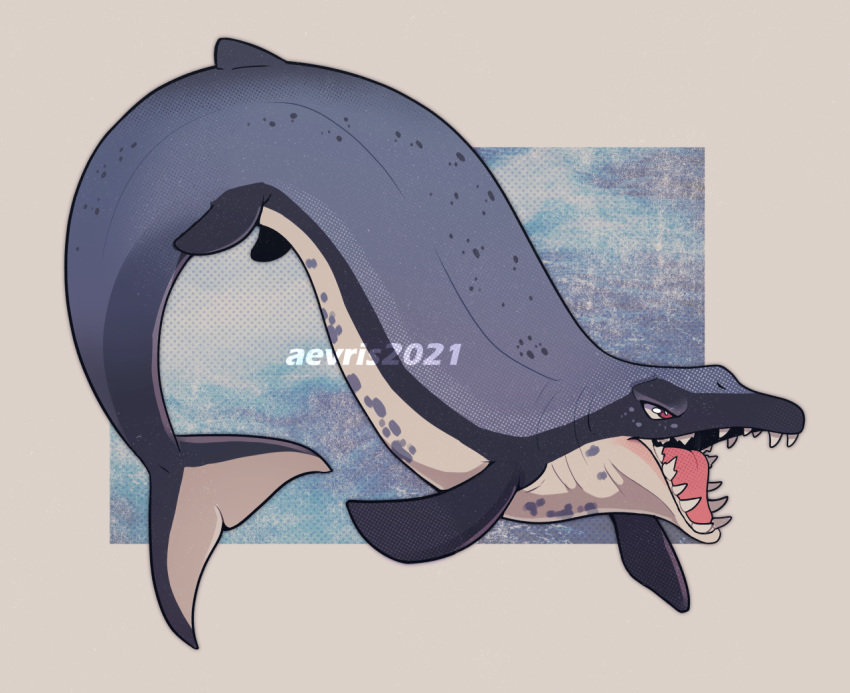 aevris ambiguous_gender archaeoceti basilosaurid basilosaurus cetacean countershade_face countershade_torso countershading dorsal_fin feral fin mammal marine open_mouth sharp_teeth solo tail tail_fin teeth tongue