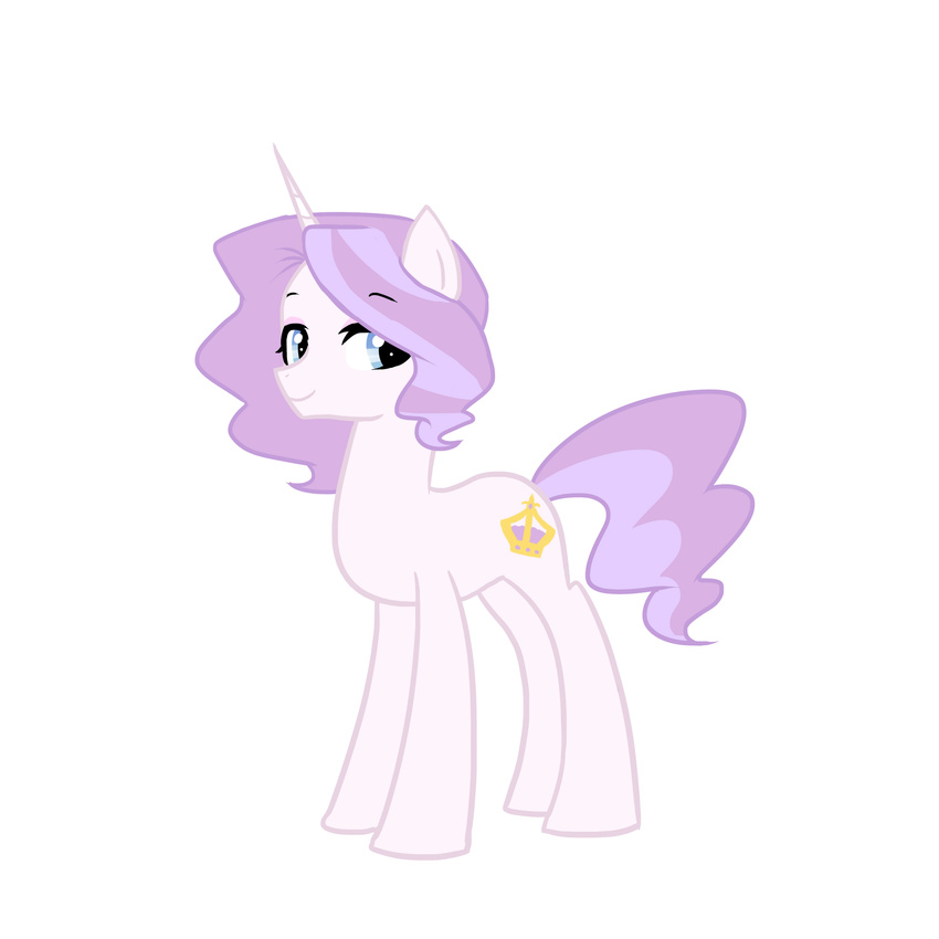 cutie_mark equine fan_character female fur hair horn horse kilala97 mammal multicolored_hair my_little_pony plain_background pony two_tone_hair unicorn