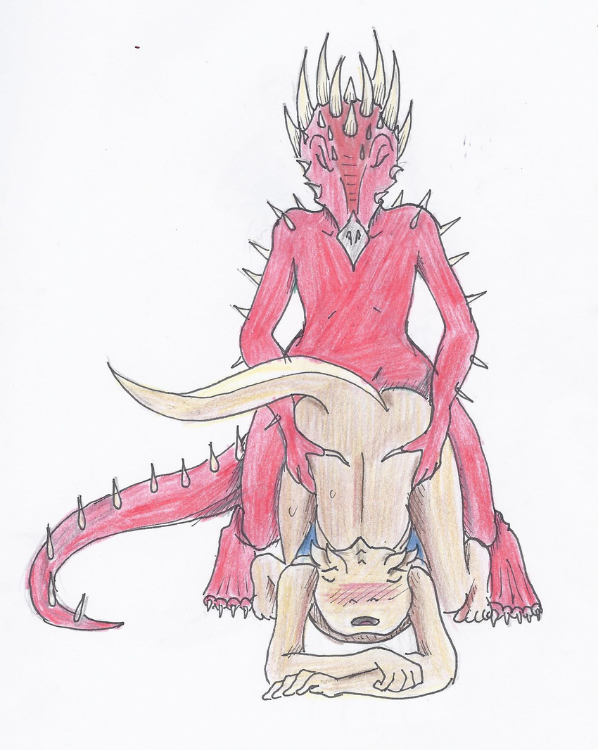 eq eq2 everquest female horn iksar male sarnak scales scalie traditional_media_(artwork) video_games