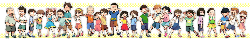 6+girls absurdres annotated black_hair braid brown_hair chibi_maruko-chan drill_hair fujiki_shigeru fuyuta_misuzu glasses haku_le hanawa_kazuhiko highres honami_tamae jougasaki_himeko kosugi_futoshi long_hair long_image maeda_hiromi_(maruko-chan) migiwa_hanako multiple_boys multiple_girls nagasawa_kimio nagayama_osamu noguchi_emiko noritaka_hamazaki oono_ken'ichi sakura_momoko sasayama_kazuko sekiguchi_shinji short_hair sueo_maruo sugiyama_satoshi tomita_tarou tomita_tomiko tsuchihashi_toshiko wide_image yamada_kayoko yamada_shouta yamane_tsuyoshi