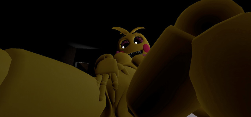 2 animatronic anthro at chica chubbydash female five five_nights_at_freddy's five_nights_at_freddy's_2 freddy's freddys machine mechanical nights robot toy toy_chica video_games
