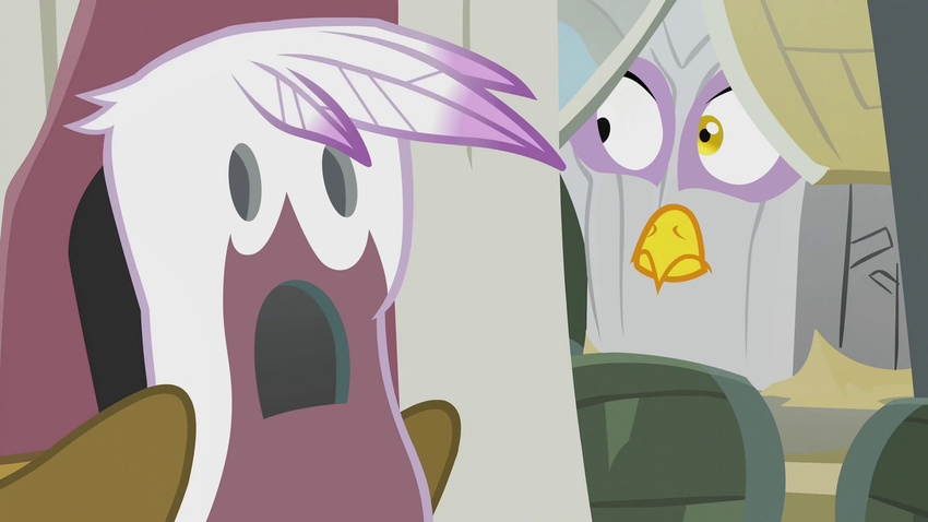 2015 avian dafuq dtkraus edit face_swap female friendship_is_magic gilda_(mlp) gryphon house my_little_pony yellow_eyes