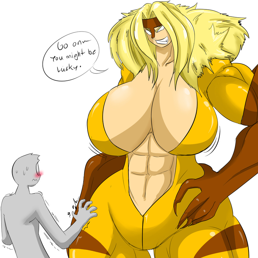 big_breasts breasts denizen1414 female huge_breasts marvel muscles sabertooth_(marvel) tall wide_hips