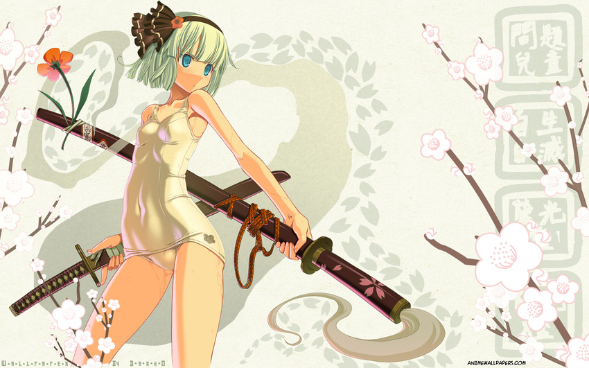 konpaku_youmu sakuya_tsuitachi sword touhou weapon