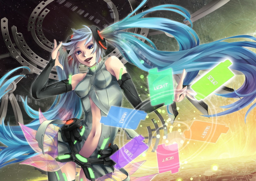 hatsune_miku miku_append mozu_(pixiv8754) tagme vocaloid