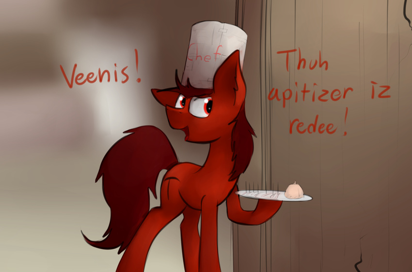 chef cooking dumb hat mars_miner marsminer my_little_pony