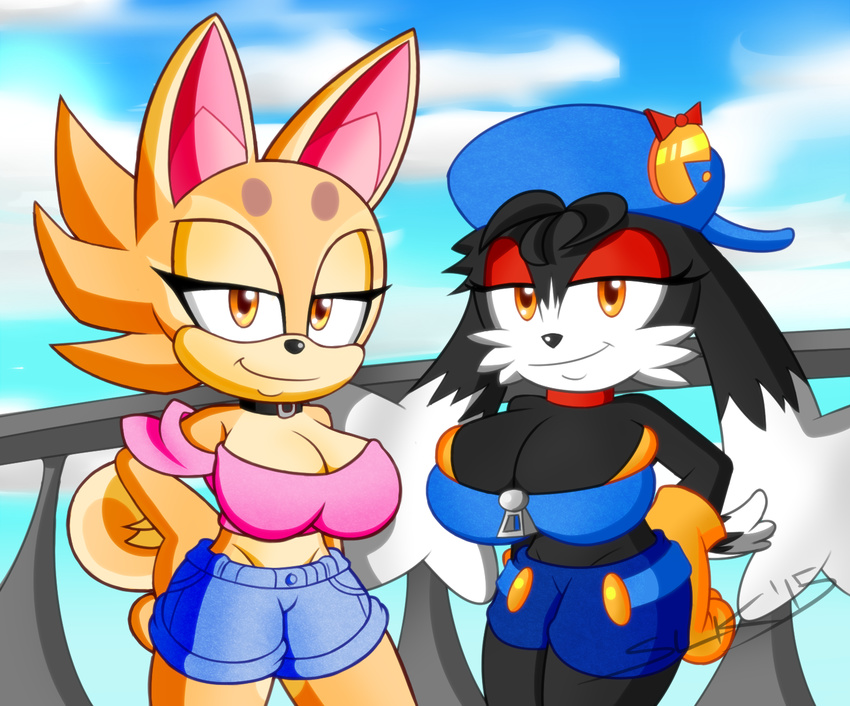 (series) 63 animated anthro bra breasts canine cashew_(character) clothing crossgender dog feline female game_(disambiguation) invalid_tag klonoa klonoa_(series) looking_at_viewer mammal pac-man pac-man_(series) rule slickehedge underwear voluptuous