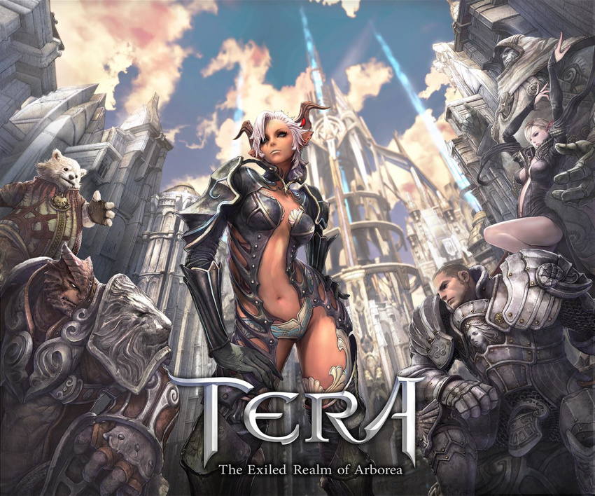 castanic castanic_(tera) castanics highres mmorpg official_art t.e.r.a. tera_online the_exiled_realm_of_arborea