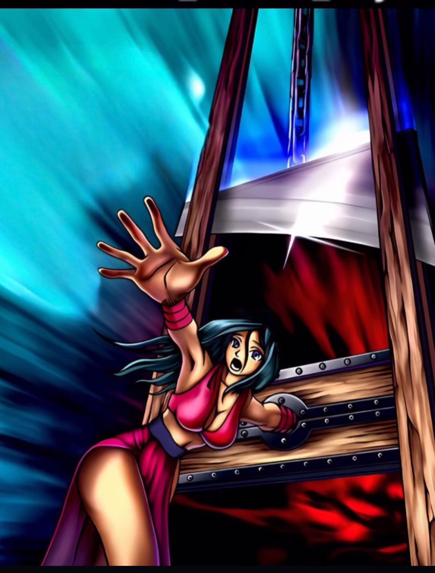 dramatic guillotine highres non-web_source rescue yu-gi-oh!