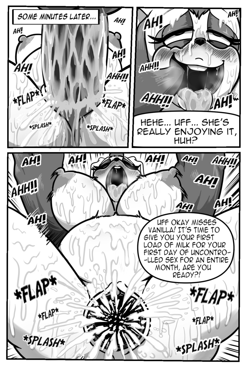 2021 2:3 anthro areola asking_partner bear belly big_areola big_belly big_breasts black_text blush blush_lines bodily_fluids breasts breath butt canon_x_oc comic cum cum_from_pussy cum_in_pussy cum_inflation cum_inside cum_on_belly cum_on_body cum_on_breasts cum_on_leg cum_on_penis dexstar dialogue digital_media_(artwork) dominant dominant_anthro dominant_male duo ellipsis english_honorific english_text female female_anthro finger_in_mouth flap_(sound_effect) fucked_silly fur genital_fluids genitals glistening glistening_areola glistening_body glistening_fur greyscale hi_res honorific inflation interspecies lagomorph laugh leporid male male_anthro mammal mature_anthro mature_female mature_male maxwell_wells moan mobian_rabbit monochrome name_drop name_in_dialogue ndue_male nude nude_anthro nude_female onomatopoeia open_mouth open_smile panting penis rabbit saliva saliva_on_tongue saliva_string sega smile sonic_the_hedgehog_(series) sound_effects splash submissive submissive_anthro submissive_female text text_box thick_thighs thumb_in_mouth tongue tongue_out