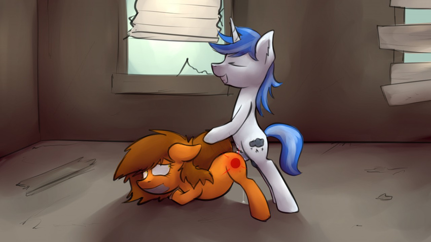 anal bdsm bondage bound cum cum_in_ass cum_inside duo equine fan_character female forced horn horse male male/female mammal marsminer my_little_pony pony rape slapping unicorn venus_spring