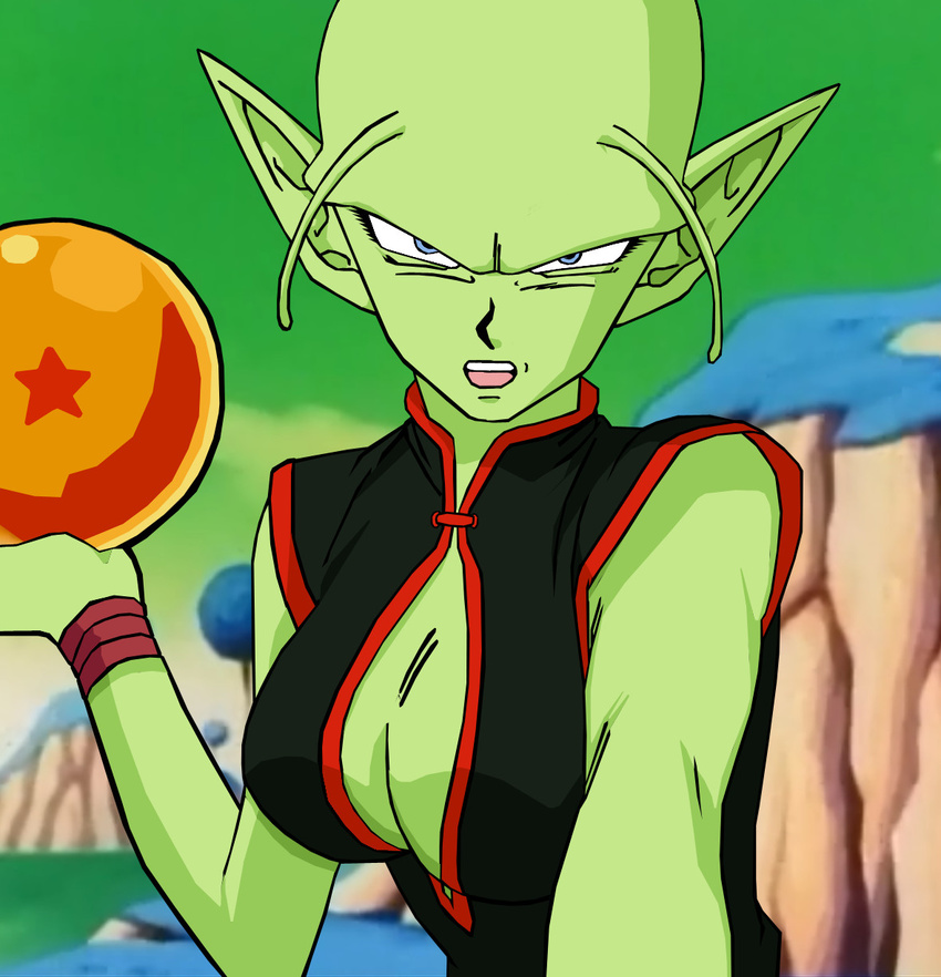 alien dragon_ball dragon_ball_z female namekian not_furry piccolo solo