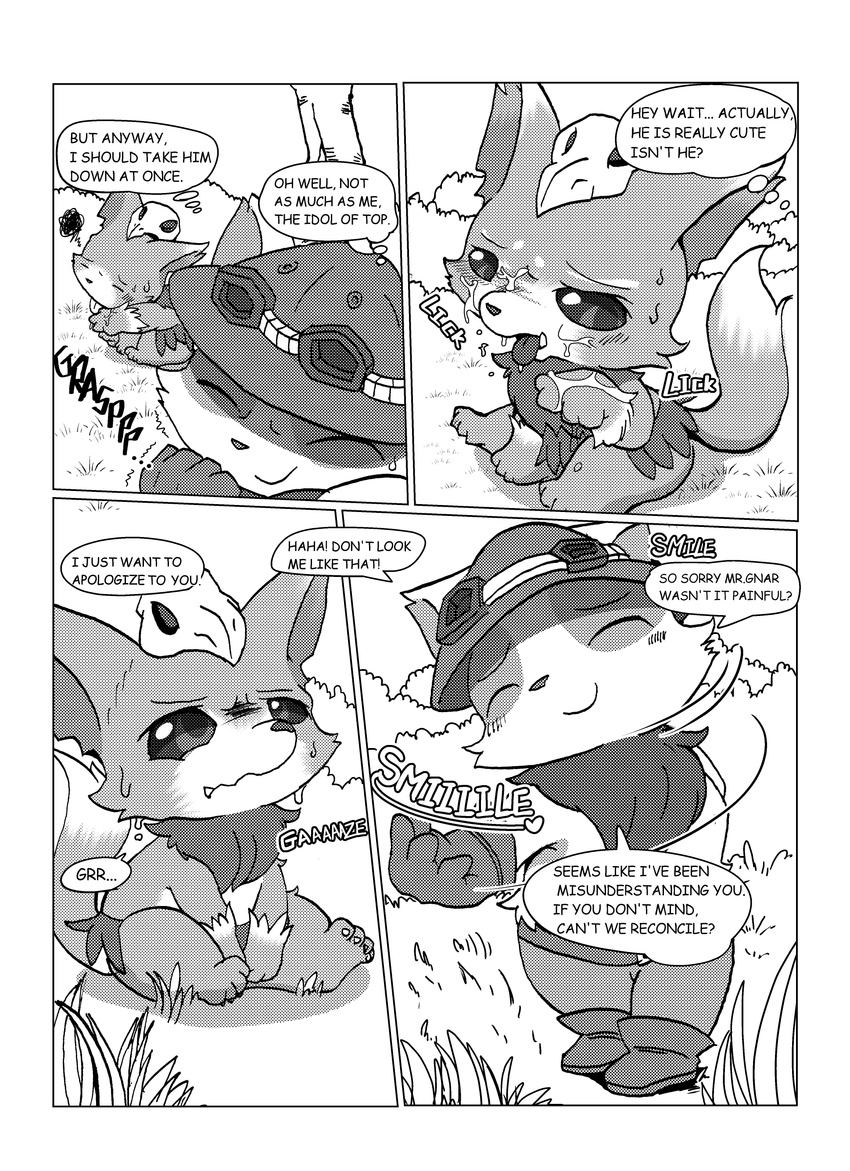 gnar league_of_legends male teemo unknown_artist video_games